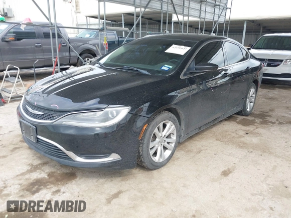 2015 Chrysler 200 Limited with VIN 1C3CCCAB2FN719935, listed as a IAAI auction lot 42191027 with 156,132 mi miles and . Bid and sale history available at DreamBid. Image 17.