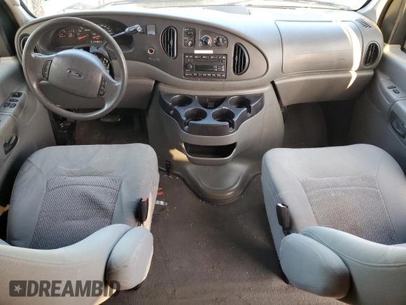 2006 Ford Econoline Passenger XL with VIN 1FBSS31L96HB43377, listed as a Copart auction lot 83358794 with 106,915 mi miles and Salvage Title. Bid and sale history available at carsss.com. Image 8.