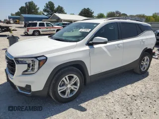 2024 GMC Terrain SLE with VIN 3GKALMEG5RL396844, listed as a Copart auction lot 52712925 with 6,181 mi miles and Clean Title. Bid and sale history available at carsss.com. Image 1.