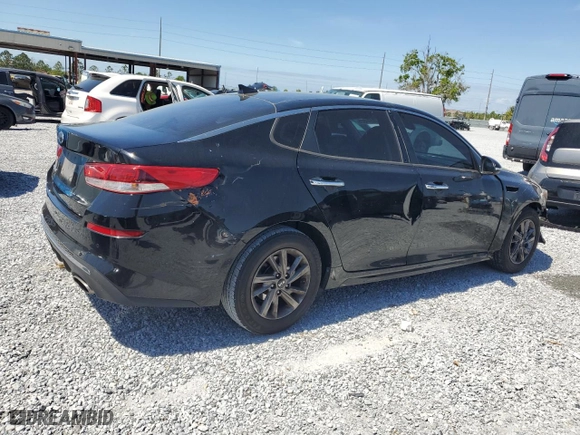 2020 Kia Optima LX with VIN 5XXGT4L37LG384798, listed as a Copart auction lot 48044525 with 107,439 mi miles and Salvage Title. Bid and sale history available at carsss.com. Image 3.