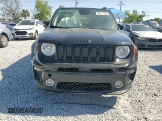 2020 Jeep Renegade Altitude with VIN ZACNJABB1LPL87001, listed as a Copart auction lot 53611335 with 78,145 mi miles and Non Repairable. Bid and sale history available at carsss.com. Image 12.