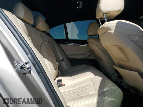 2017 BMW 5 Series 530i with VIN WBAJA5C36HG456508, listed as a Copart auction lot 51534555 with Not Provided miles and Salvage Title. Bid and sale history available at DreamBid. Image 10.