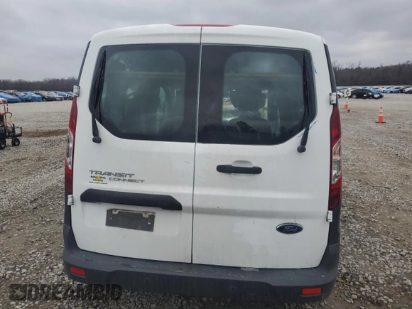2018 Ford Transit Connect XL with VIN NM0LS6E70J1351080, listed as a Copart auction lot 43360945 with 147,048 mi miles and Salvage title. Bid and sale history available at DreamBid. Image 6.