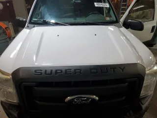 2011 Ford Super Duty F-250 SRW XL with VIN 1FTBF2B61BEA75090, listed as a Copart auction lot 48048225 with 252,799 mi miles and Salvage Title. Bid and sale history available at carsss.com. Image 11.