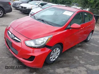 2012 Hyundai Accent GS with VIN KMHCT5AE6CU012772, listed as a IAAI auction lot 42383744 with 185,867 mi miles and . Bid and sale history available at DreamBid. Image 19.