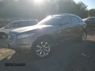 2008 Infiniti FX with VIN JNRAS08WX8X208350, listed as a Copart auction lot 76717914 with Not Provided miles and Salvage Title. Bid and sale history available at DreamBid. Image 1.