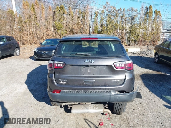 2018 Jeep Compass Sport with VIN 3C4NJDAB5JT480194, listed as a IAAI auction lot 41335645 with 93,640 mi miles and . Bid and sale history available at DreamBid. Image 16.