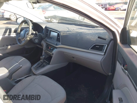 2018 Hyundai Elantra SEL with VIN 5NPD84LF0JH258721, listed as a IAAI auction lot 41829387 with 94,124 mi miles and . Bid and sale history available at DreamBid. Image 5.