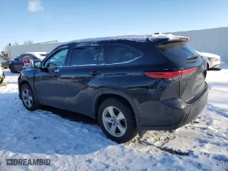 2021 Toyota Highlander L with VIN 5TDBZRBH0MS557161, listed as a Copart auction lot 87359574 with 86,296 mi miles and Salvage Title. Bid and sale history available at carsss.com. Image 2.