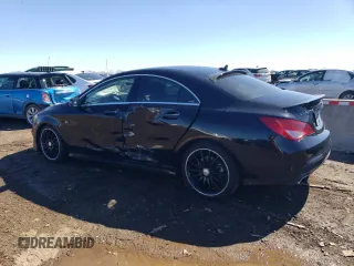 2015 Mercedes-Benz CLA 250 with VIN WDDSJ4GB4FN216794, listed as a Copart auction lot 46666694 with 84,295 mi miles and . Bid and sale history available at DreamBid. Image 2.