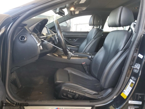 2015 BMW 6 Series 650i with VIN WBA6B2C59FGB99220, listed as a Copart auction lot 50026075 with 100,367 mi miles and Salvage Title. Bid and sale history available at carsss.com. Image 7.