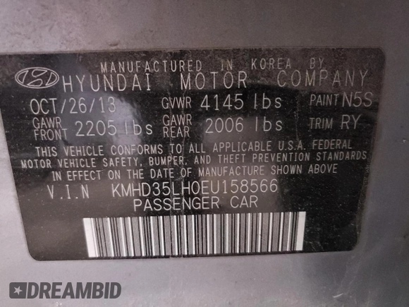2014 Hyundai Elantra GT with VIN KMHD35LH0EU158566, listed as a Copart auction lot 78733944 with 132,737 mi miles and Clean Title. Bid and sale history available at carsss.com. Image 12.