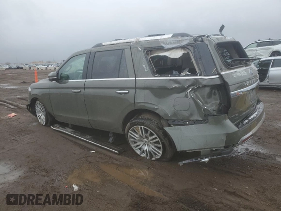 2024 Ford Expedition Limited z VIN 1FMJU2A85REA09135, wystawiony jako Copart lot #52790235 z przebiegiem 12 610 mil mil oraz Nie do naprawy • Non repairable. Historia ofert i sprzedaży dostępna na DreamBid. Obrazek 2.