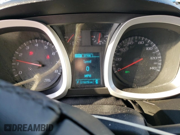 2017 Chevrolet Equinox Premier with VIN 2GNFLGEK9H6342349, listed as a Copart auction lot 88773125 with 74,656 mi miles and Clean Title. Bid and sale history available at carsss.com. Image 9.