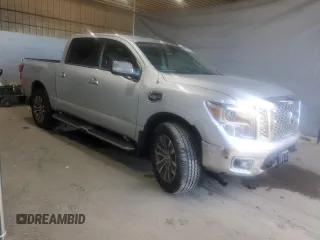 2017 Nissan Titan Platinum Reserve с VIN 1N6AA1E51HN556096, выставлен на аукционе Copart как лот 50361405 с пробегом 95 987 миль миль и Списание • Salvage title. История ставок и продаж доступна на DreamBid. Изображение 4.