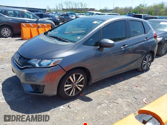 2015 Honda Fit EX-L with VIN 3HGGK5H88FM729435, listed as a IAAI auction lot 41998376 with 130,723 mi miles. Bid and sale history available at carsss.com. Image 2.