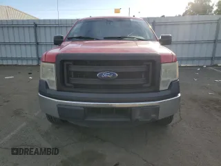2014 Ford F-150 XL with VIN 1FTFX1CT1EKD40822, listed as a Copart auction lot 47235645 with 206,693 mi miles and Salvage Title. Bid and sale history available at carsss.com. Image 5.