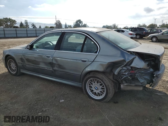 2001 BMW 5 Series 525iA with VIN WBADT43471GF57754, listed as a Copart auction lot 72114164 with 159,376 mi miles and Salvage Title. Bid and sale history available at carsss.com. Image 2.