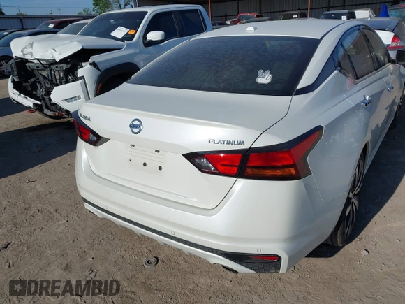 2020 Nissan Altima Platinum with VIN 1N4BL4FV3LC127019, listed as a IAAI auction lot 41982226 with 96,606 mi miles and . Bid and sale history available at carsss.com. Image 19.