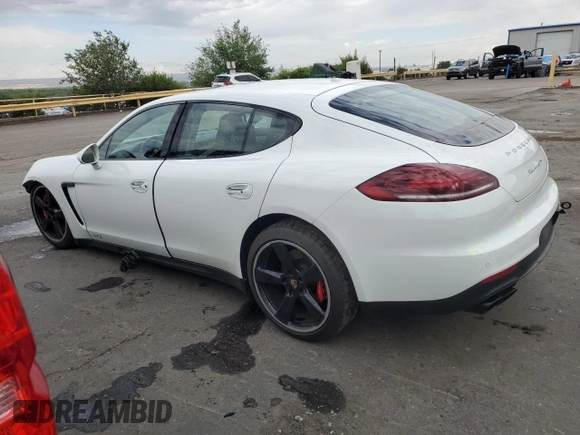 2014 Porsche Panamera GTS z VIN WP0AF2A76EL083319, wystawiony jako Copart lot #55517175 z przebiegiem 87 075 mil mil oraz Szkoda całkowita • Salvage title. Historia ofert i sprzedaży dostępna na DreamBid. Obrazek 2.