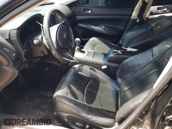 2007 Infiniti G35 G35x with VIN JNKBV61F87M802684, listed as a Copart auction lot 70430414 with 158,693 mi miles and Salvage Title. Bid and sale history available at DreamBid. Image 7.