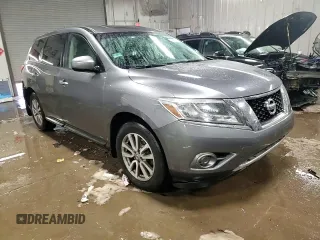 2015 Nissan Pathfinder Platinum with VIN 5N1AR2MN9FC616004, listed as a Copart auction lot 49811145 with 104,219 mi miles and Salvage Title. Bid and sale history available at DreamBid. Image 13.