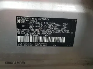 2011 Toyota RAV4 with VIN JTMZF4DV5BD030951, listed as a Copart auction lot 46638945 with 103,264 mi miles and Salvage Title. Bid and sale history available at DreamBid. Image 15.