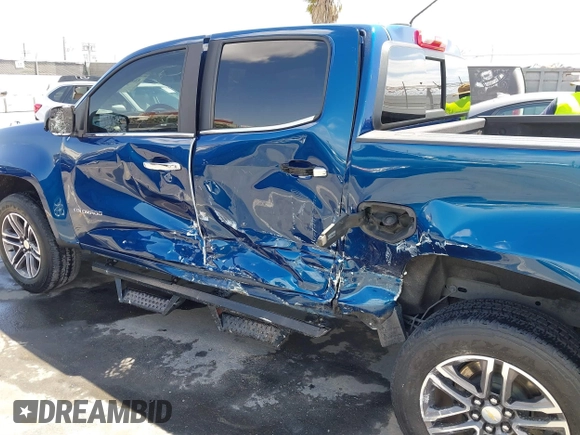 2019 Chevrolet Colorado 2WD LT with VIN 1GCGSCEN2K1163423, listed as a IAAI auction lot 42131553 with 37,757 mi miles and . Bid and sale history available at DreamBid. Image 6.