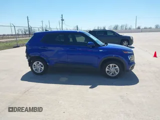 2022 Hyundai Venue SE with VIN KMHRB8A39NU202839, listed as a IAAI auction lot 41729776 with 27,154 mi miles and . Bid and sale history available at DreamBid. Image 13.