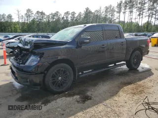 2018 Nissan Titan SV with VIN 1N6AA1E63JN518884, listed as a Copart auction lot 54930375 with 119,538 mi miles and Salvage title. Bid and sale history available at DreamBid. Image 1.