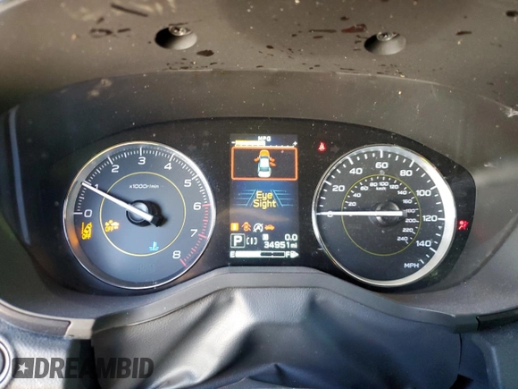 2023 Subaru Crosstrek Special Sports with VIN JF2GTHRC6PH324648, listed as a Copart auction lot 58206325 with 34,951 mi miles and Salvage title. Bid and sale history available at DreamBid. Image 9.