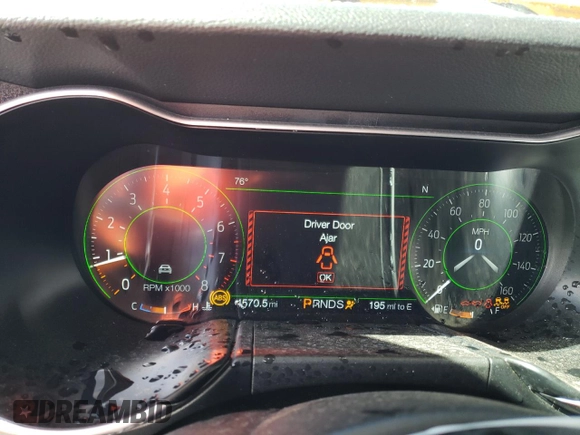 2022 Ford Mustang EcoBoost with VIN 1FATP8UH2N5147928, listed as a Copart auction lot 48338643 with 4,570 mi miles and . Bid and sale history available at DreamBid. Image 9.