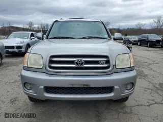 2004 Toyota Sequoia Limited with VIN 5TDBT48A24S215547, listed as a Copart auction lot 53239665 with 155,540 mi miles and Clean Title. Bid and sale history available at carsss.com. Image 5.