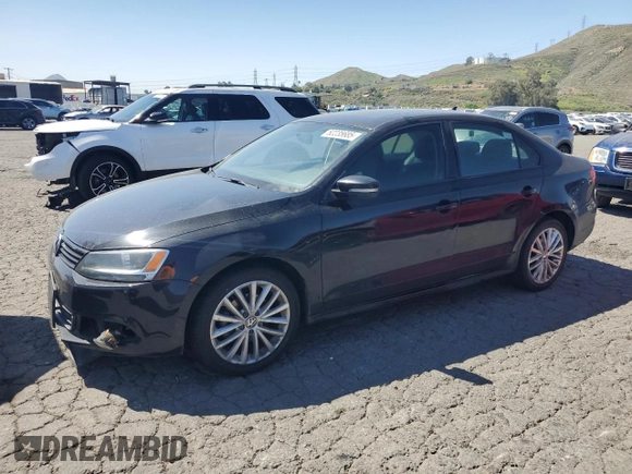 2012 Volkswagen Jetta SEL with VIN 3VWLP7AJ0CM327814, listed as a Copart auction lot 52235685 with 97,705 mi miles and Salvage title. Bid and sale history available at DreamBid. Image 1.
