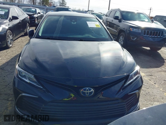 2022 Toyota Camry Hybrid LE with VIN 4T1C31AK1NU579117, listed as a IAAI auction lot 41575058 with 198,792 mi miles. Bid and sale history available at carsss.com. Image 12.