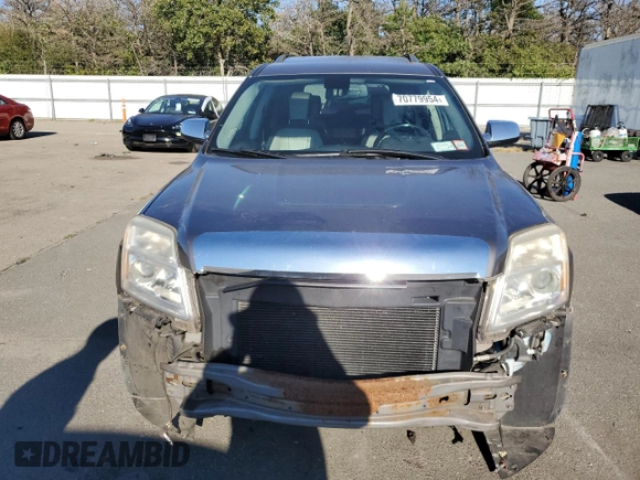 2011 GMC Terrain SLT-2 with VIN 2CTFLXEC8B6295568, listed as a Copart auction lot 70779954 with 188,622 mi miles and Salvage Title. Bid and sale history available at DreamBid. Image 5.