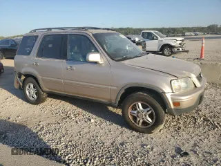 2001 Honda CR-V SE with VIN JHLRD18711S017689, listed as a Copart auction lot 73733864 with 195,922 mi miles and Salvage Title. Bid and sale history available at carsss.com. Image 4.