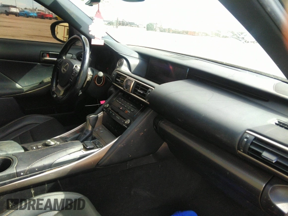 2017 Lexus IS with VIN JTHCM1D24H5019828, listed as a IAAI auction lot 41915496 with 63,948 mi miles. Bid and sale history available at carsss.com. Image 5.