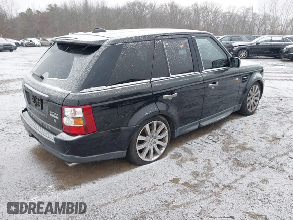 2006 Land Rover Range Rover Sport SC with VIN SALSH23446A922357, listed as a IAAI auction lot 41249996 with 113,673 mi miles. Bid and sale history available at carsss.com. Image 4.