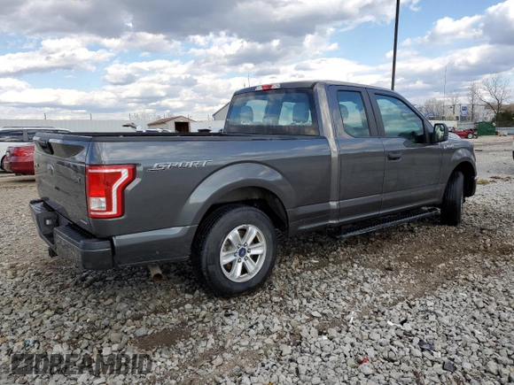 2015 Ford F-150 XL with VIN 1FTEX1C89FKE82179, listed as a Copart auction lot 50309225 with 122,150 mi miles and Non Repairable. Bid and sale history available at carsss.com. Image 3.