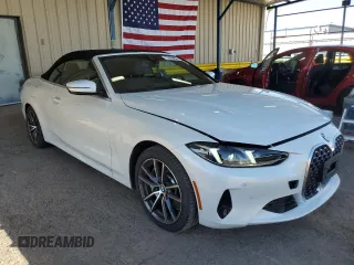 2025 BMW 4 Series 430i xDrive with VIN WBA53DB09SCT32390, listed as a Copart auction lot 48107375 with 11,555 mi miles and Clean Title. Bid and sale history available at DreamBid. Image 4.