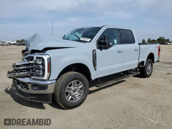 2025 Ford F-250 XL with VIN 1FT8W2BN3SEC30546, listed as a Copart auction lot 59383355 with 169 mi miles and Salvage title. Bid and sale history available at DreamBid. Image 1.