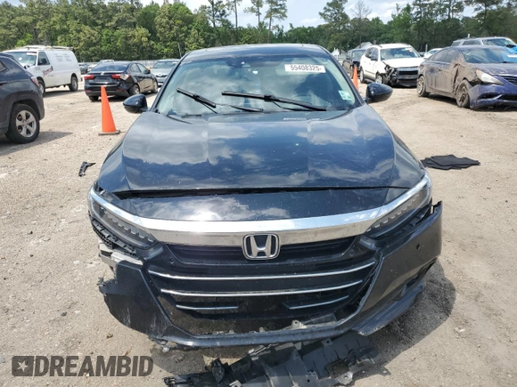 2021 Honda Accord Touring z VIN 1HGCV2F9XMA001495, wystawiony jako Copart lot #55408325 z przebiegiem 130 886 mil mil oraz Szkoda całkowita • Salvage title. Historia ofert i sprzedaży dostępna na DreamBid. Obrazek 5.