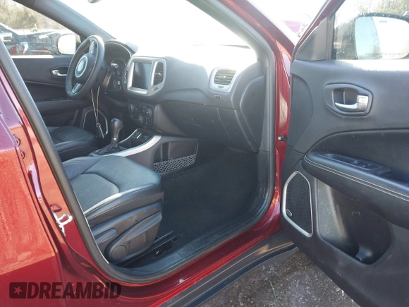 2021 Jeep Compass 80th Anniversary with VIN 3C4NJCEB1MT549133, listed as a IAAI auction lot 41263148 with 88,280 mi miles and . Bid and sale history available at carsss.com. Image 5.