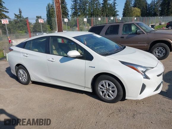 2017 Toyota Prius Two with VIN JTDKBRFU4H3027696, listed as a IAAI auction lot 41989092 with 51,529 mi miles. Bid and sale history available at carsss.com. Image 13.