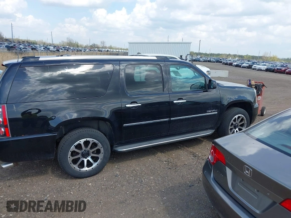 2013 GMC Yukon XL Denali with VIN 1GKS2MEF8DR350974, listed as a IAAI auction lot 42157560 with 285,848 mi miles and . Bid and sale history available at DreamBid. Image 13.
