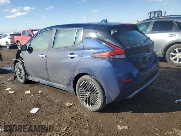 2025 Nissan LEAF SV Plus with VIN 1N4CZ1CV9SC564964, listed as a Copart auction lot 46302065 with 1,994 mi miles and Salvage Title. Bid and sale history available at carsss.com. Image 2.