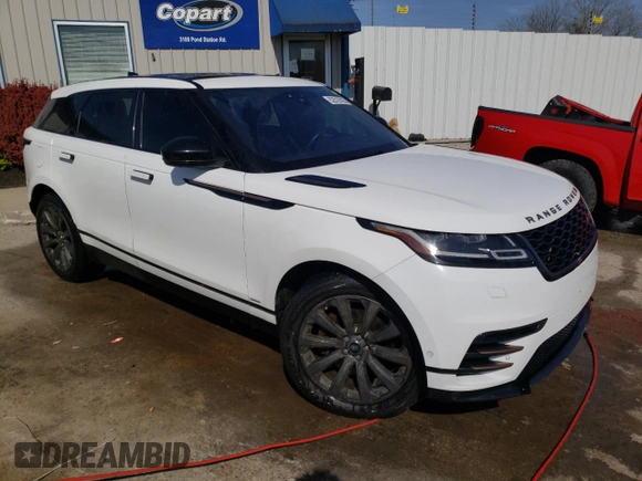 2018 Land Rover Range Rover Velar R-Dynamic SE with VIN SALYL2RV3JA716982, listed as a Copart auction lot 52519765 with 82,886 mi miles and Salvage title. Bid and sale history available at DreamBid. Image 4.