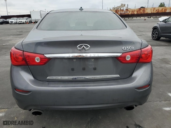 2015 Infiniti Q50 with VIN JN1BV7AP6FM340269, listed as a Copart auction lot 47847925 with 143,137 mi miles and Salvage Title. Bid and sale history available at carsss.com. Image 6.