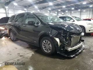 2021 Toyota Sienna XLE z VIN 5TDYRKECXMS024686, wystawiony jako Copart lot #56990895 z przebiegiem 37 744 mil mil oraz Szkoda całkowita • Salvage title. Historia ofert i sprzedaży dostępna na DreamBid. Obrazek 4.